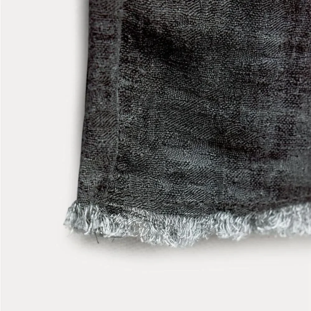 ZARA ZW COLLECTION LINEN BLEND JOGGER PANTS